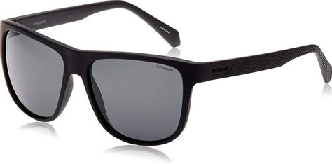 polaroid 57mm rectangle polarized sunglasses